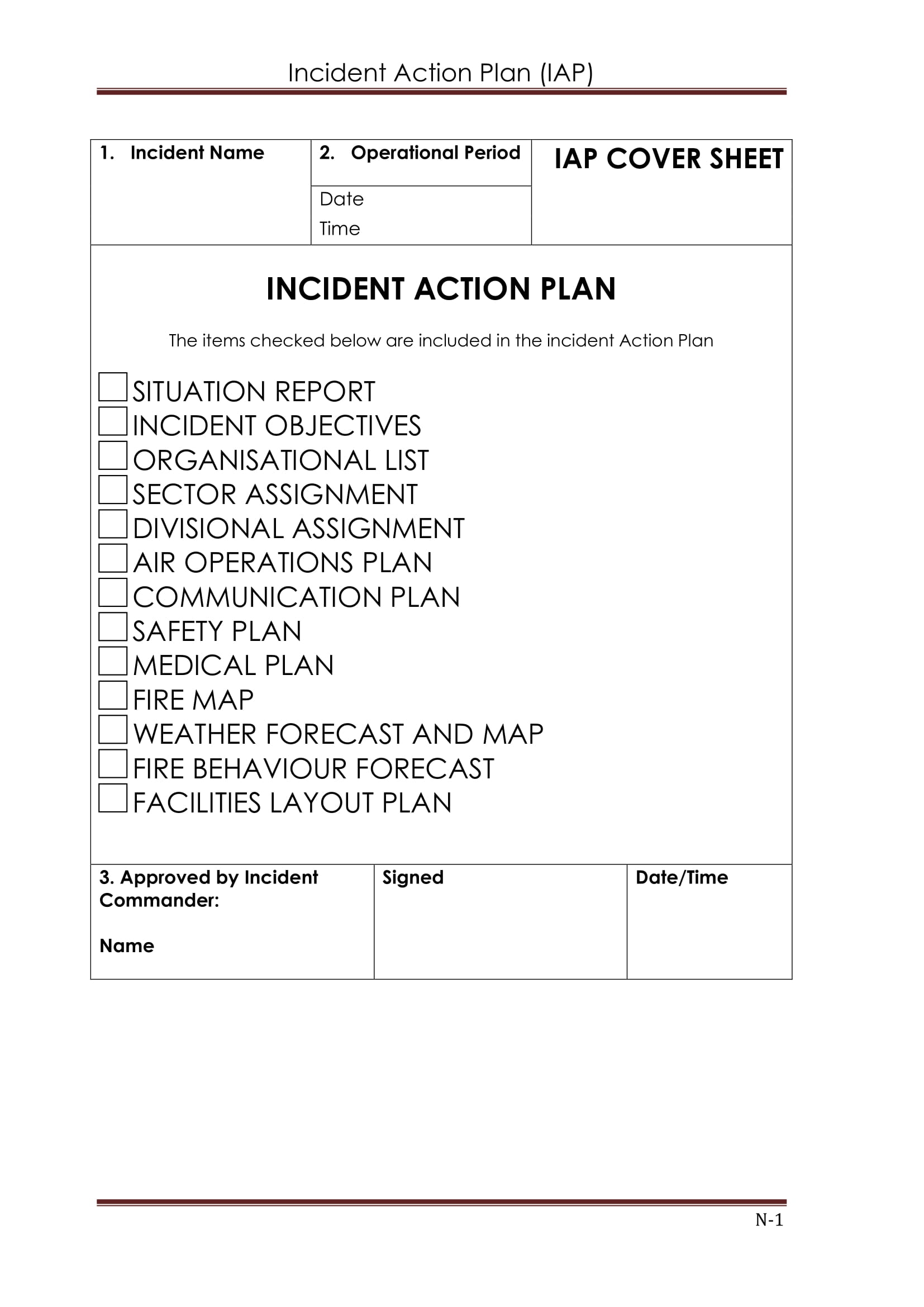 10 Incident Action Plan Examples To Download
