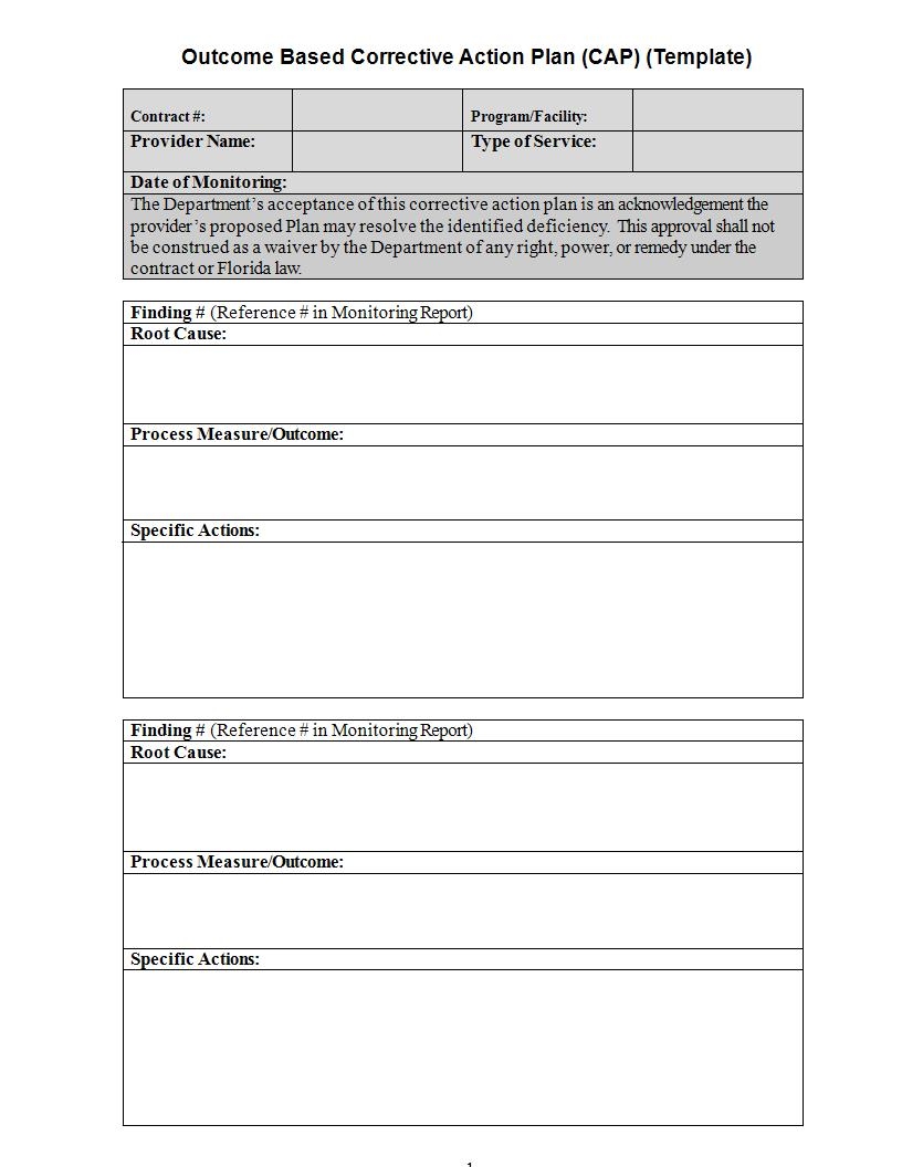 11 Corrective Action Plan Examples To Download