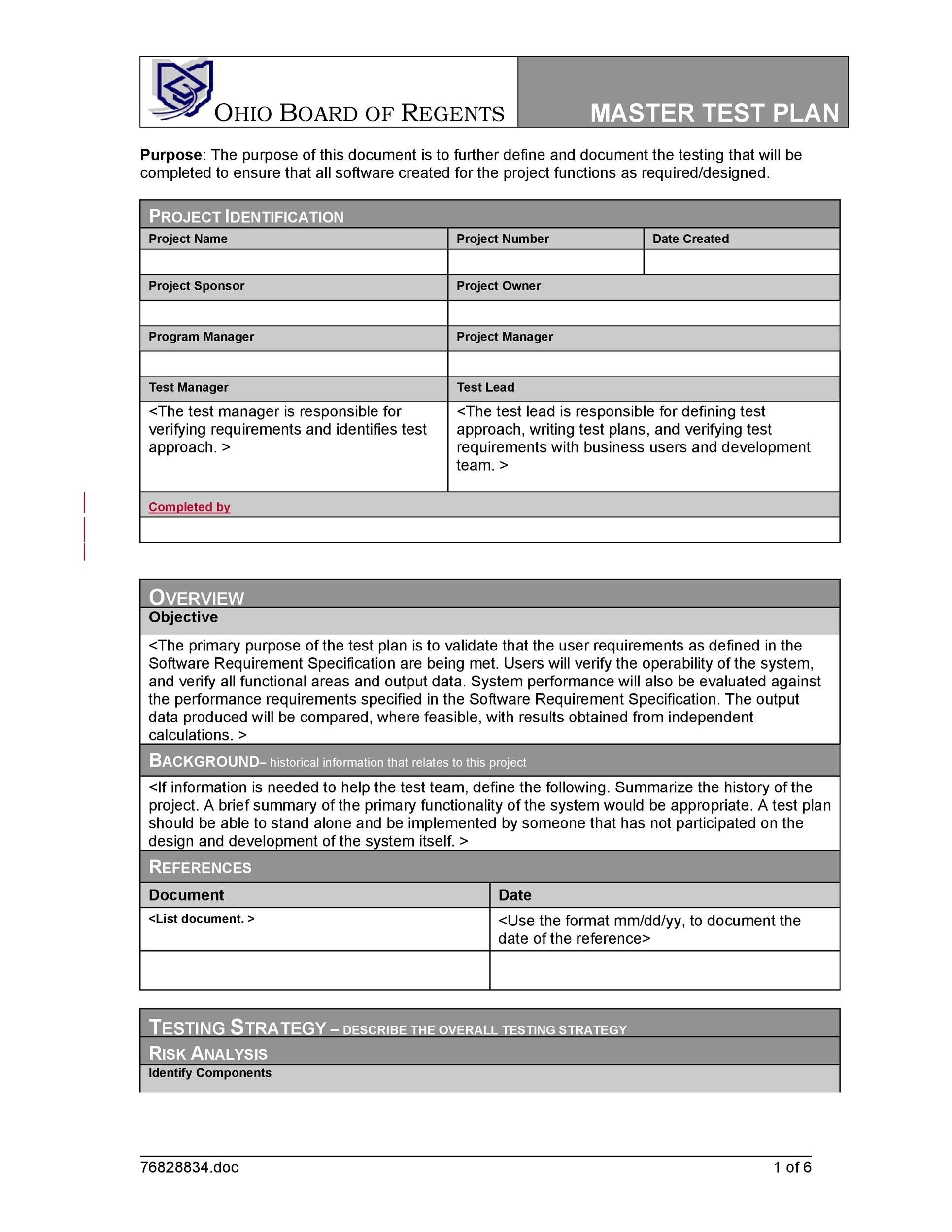 35 Software Test Plan Templates U0026 Examples TemplateLab