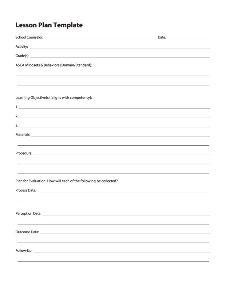 39 Best Unit Plan Templates Word PDF TemplateLab