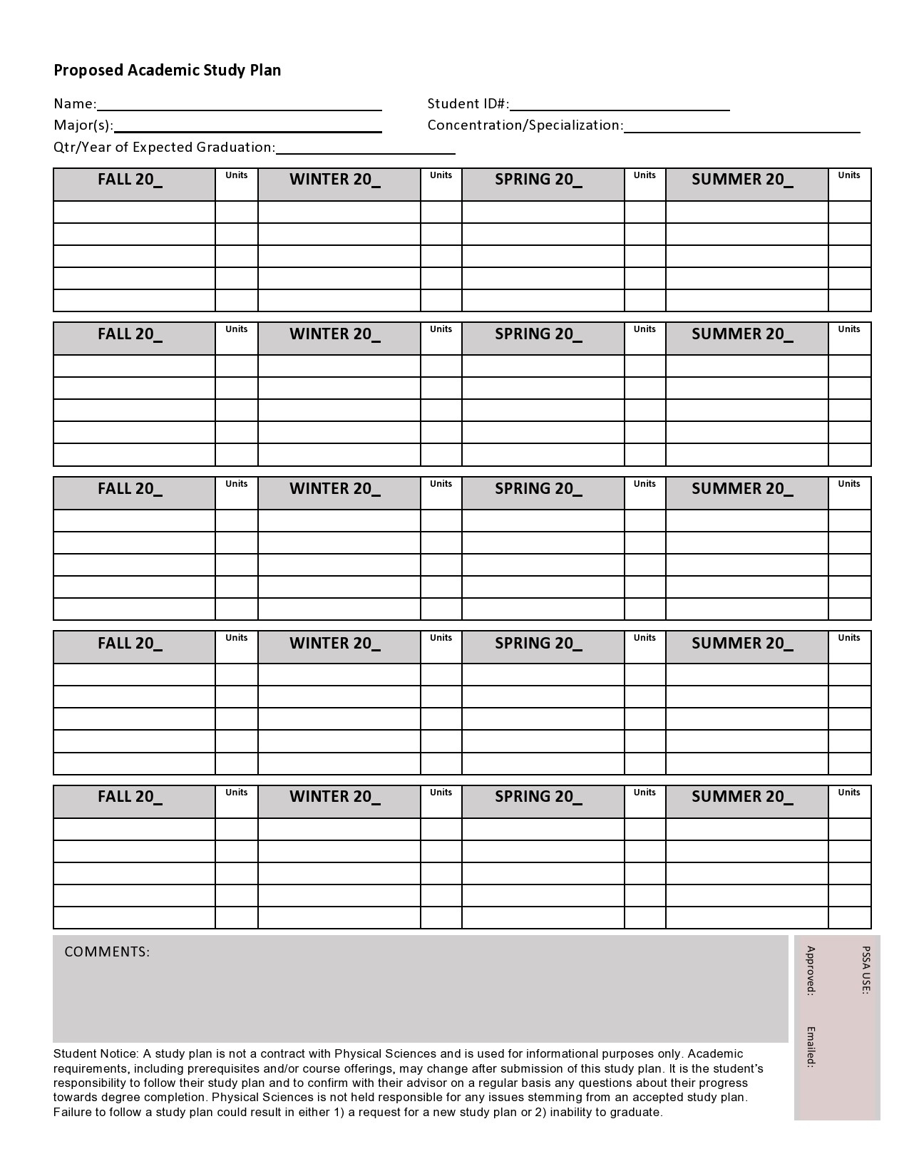 42 Useful Study Plan Templates Word Excel TemplateLab Worksheets Library