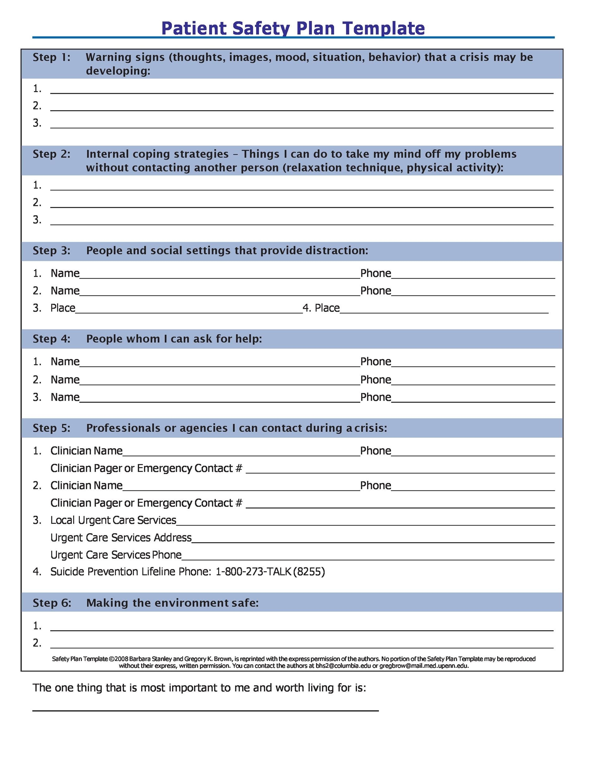 46 Great Safety Plan Templates Construction Site Specific 