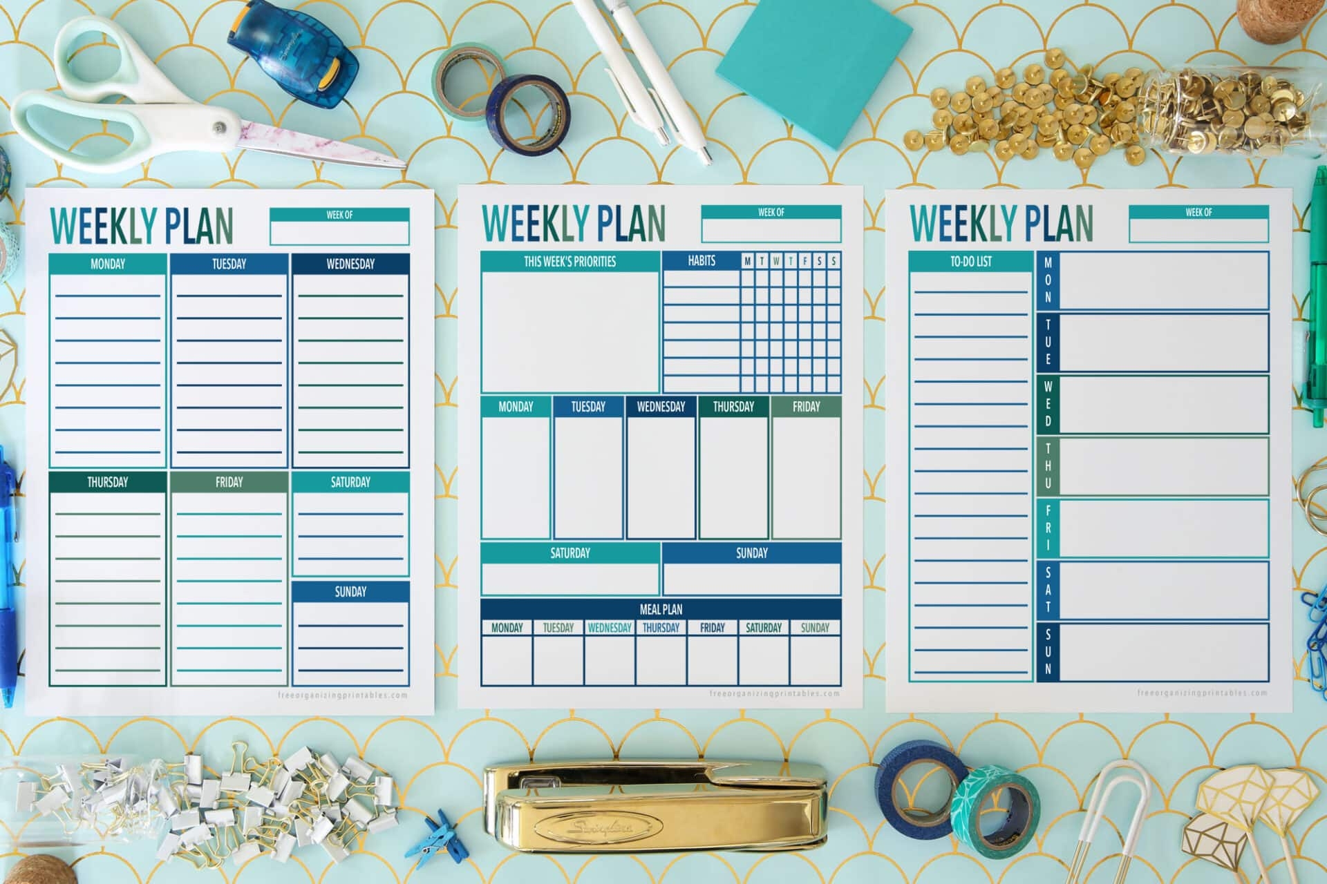 Printable Planner Templates For Free