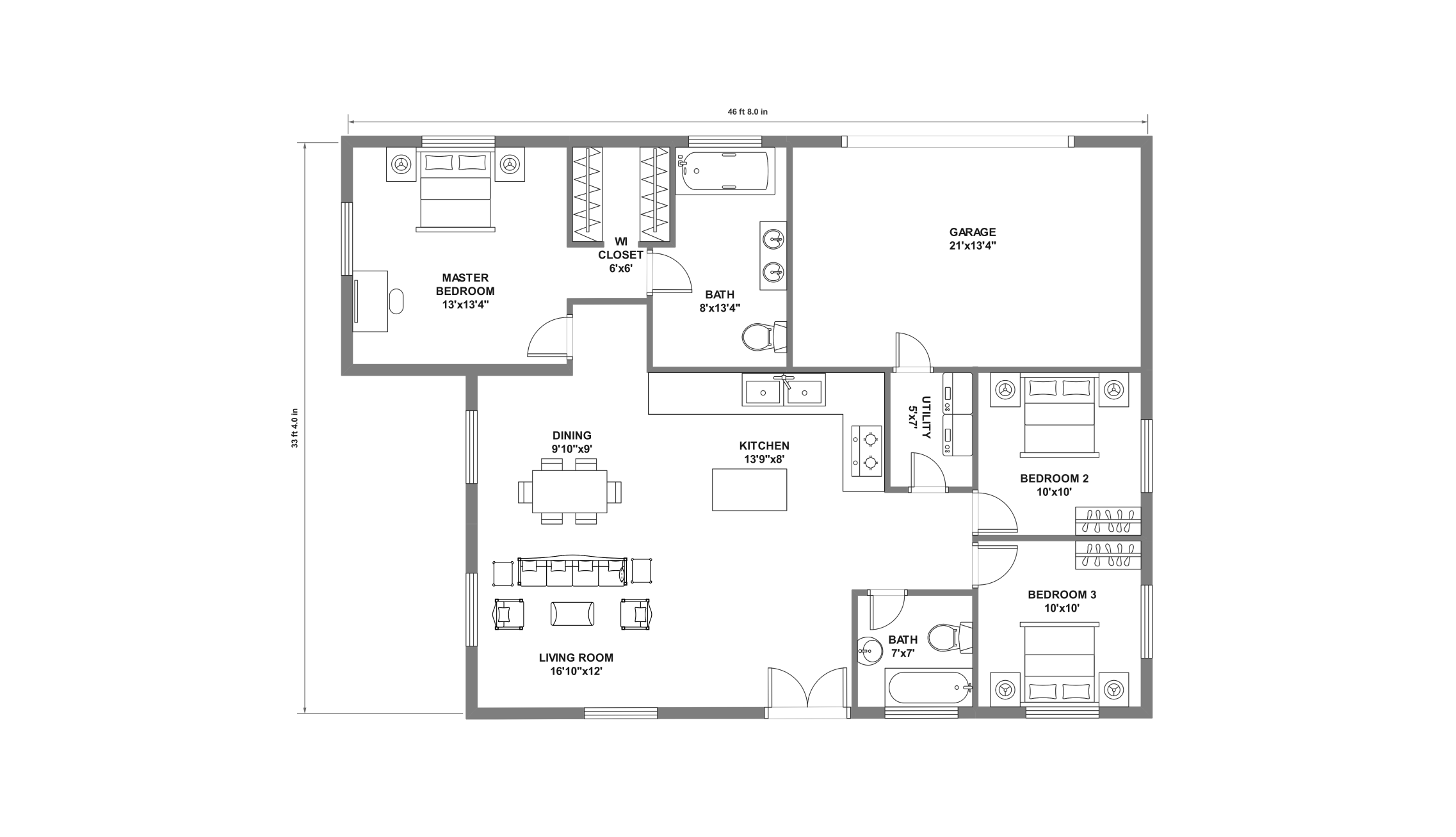 56 Free Floor Plan Templates Of Various Size Shapes Styles And Purposes