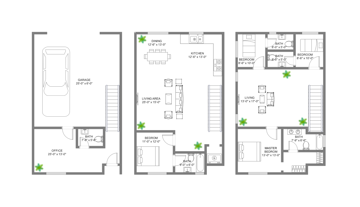 56 Free Floor Plan Templates Of Various Size Shapes Styles And Purposes
