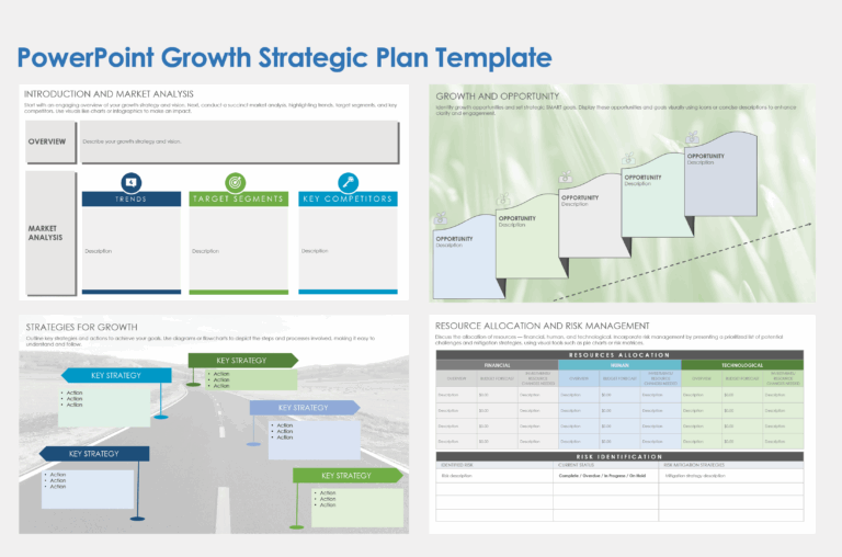 6 Free PowerPoint Strategic Planning Templates Fully Editable