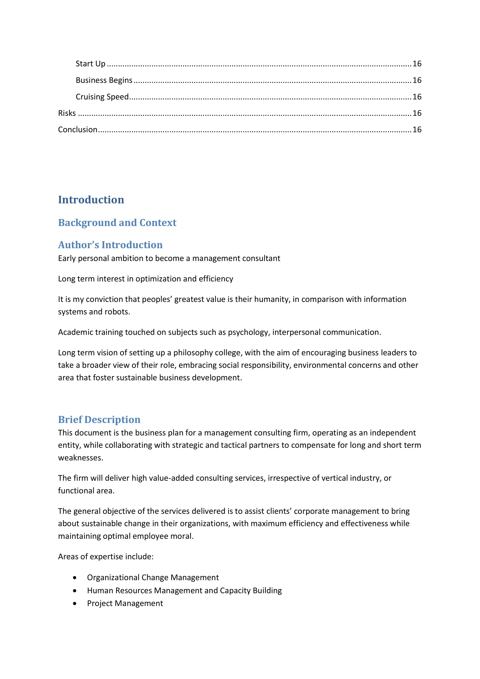8 Business Consulting Business Plan Examples To Download