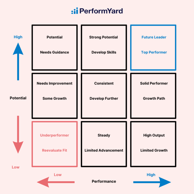 9 Box Grid Template For Talent Management U0026 Succession Planning