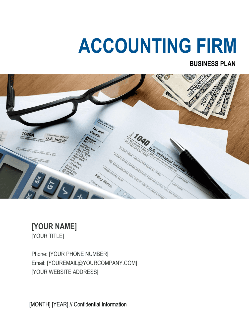 Accounting Firm Business Plan Template