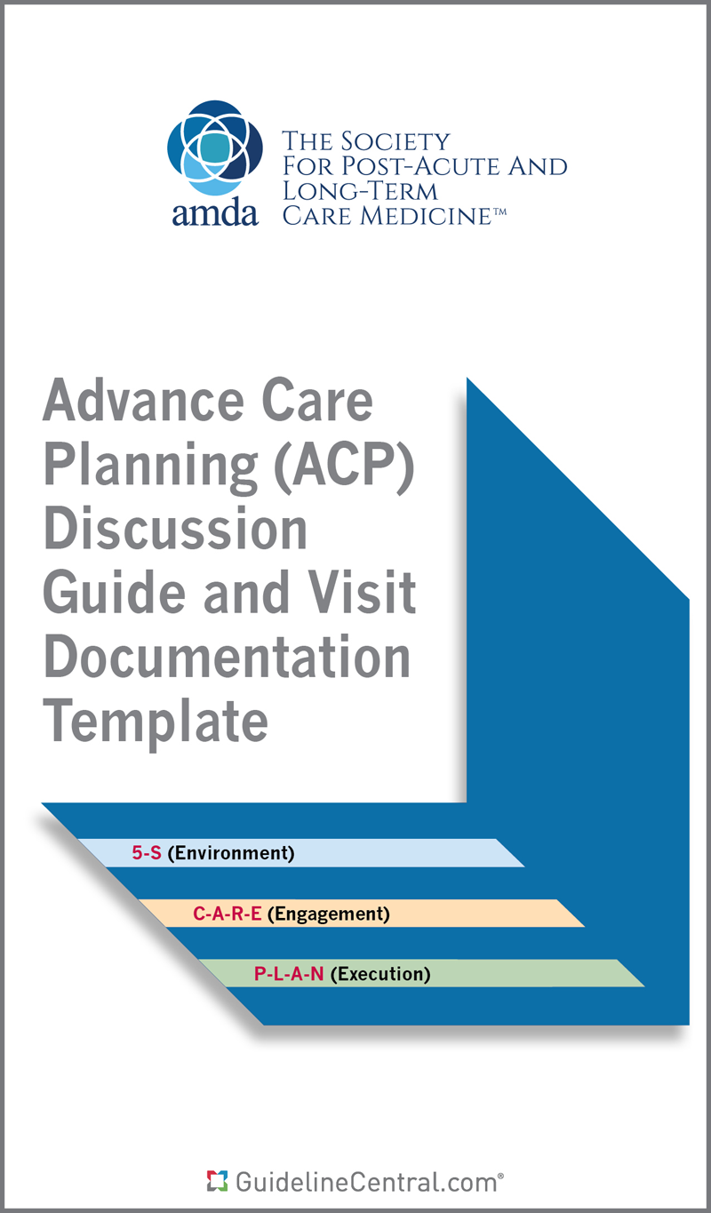 Advance Care Planning ACP Discussion Guide And Visit 