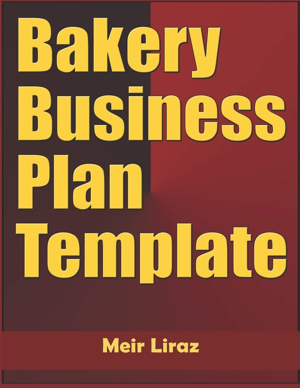 Amazon Bakery Business Plan Template 9798610305219 Liraz 