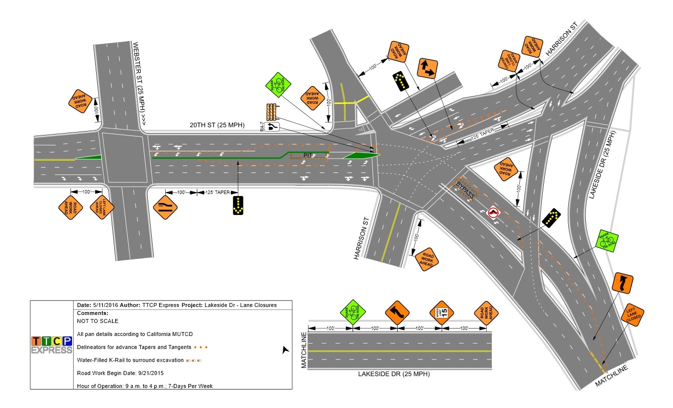 Traffic Control Plans Template