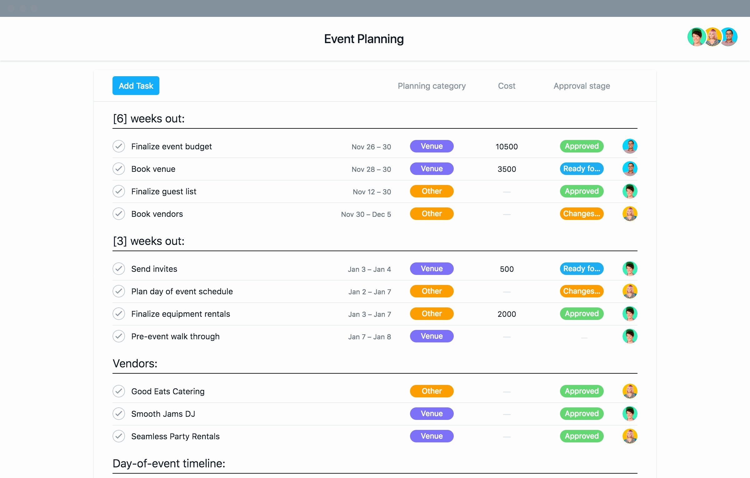 Asana Edit Task Template Project Management Templates