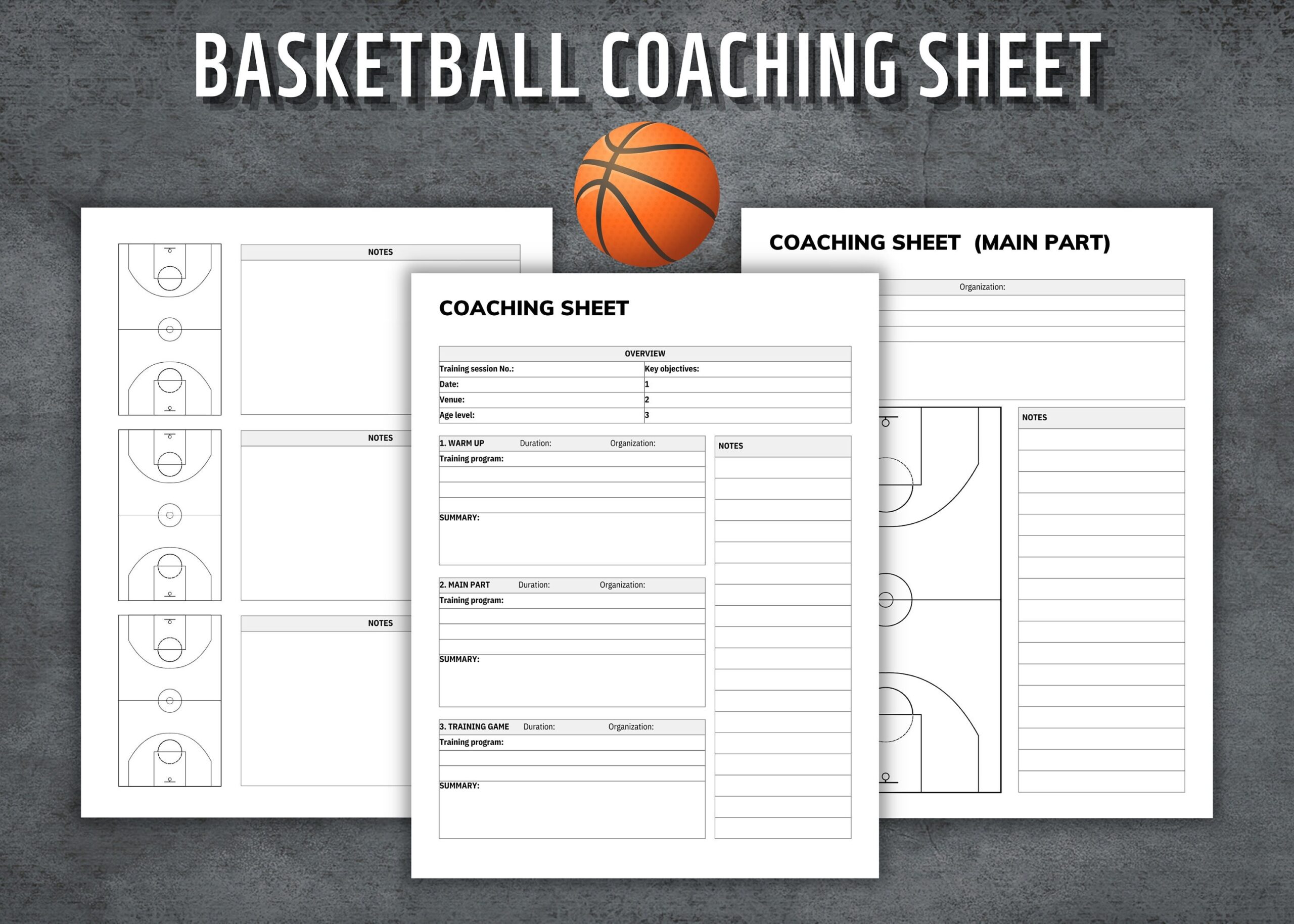 Basketball Coaching Sheet Basketball Practice Plan Basketball 