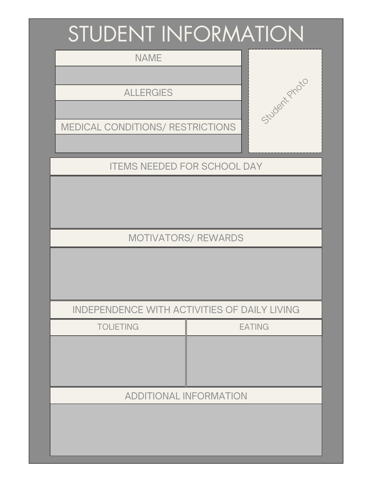 Behavior Intervention Plan At A Glance Behavior Analyst Resource Center