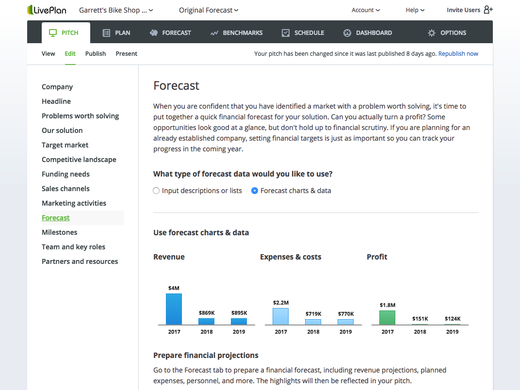 Liveplan Business Plan Template