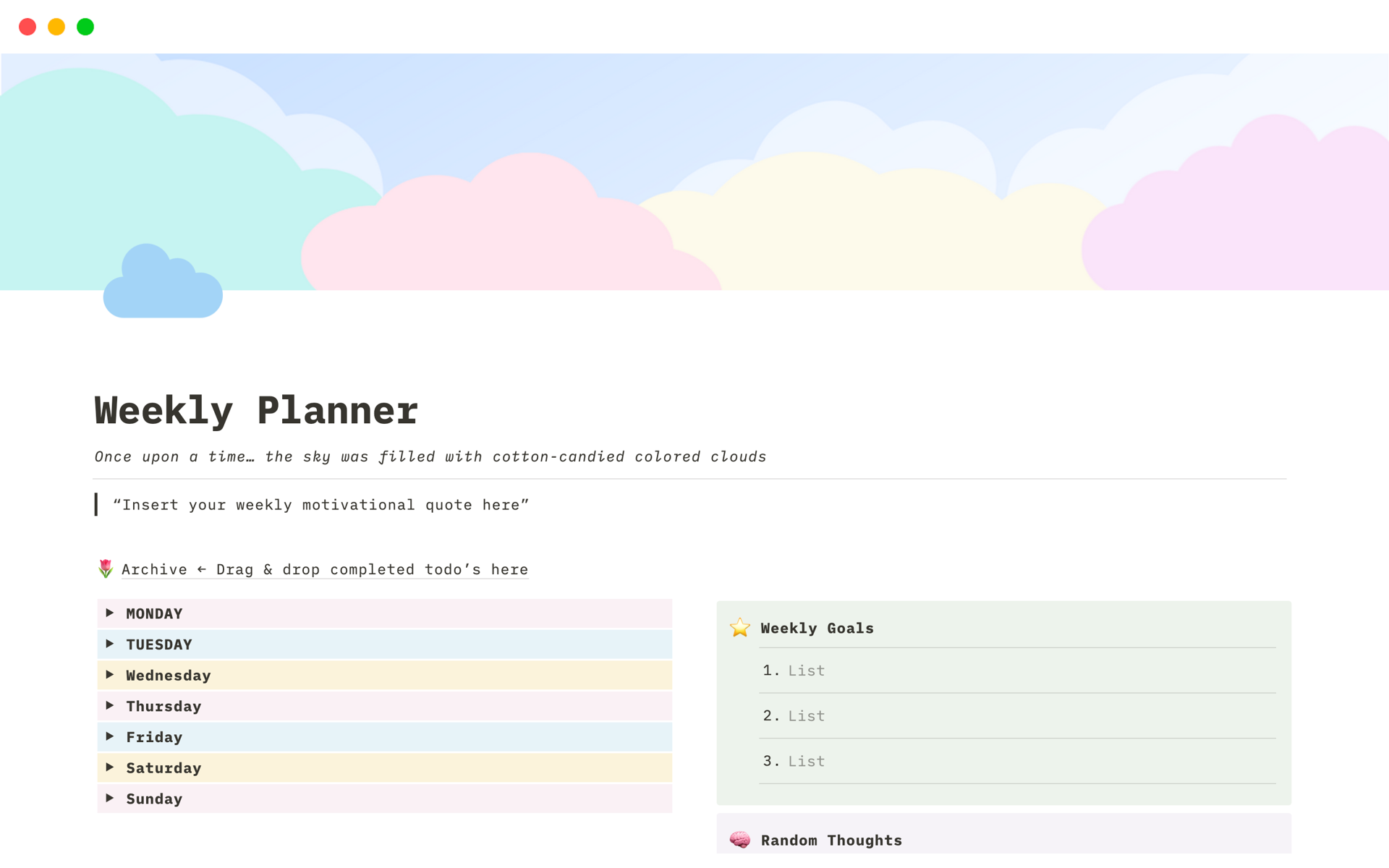 Best Personal Planner Templates From Notion Notion Marketplace