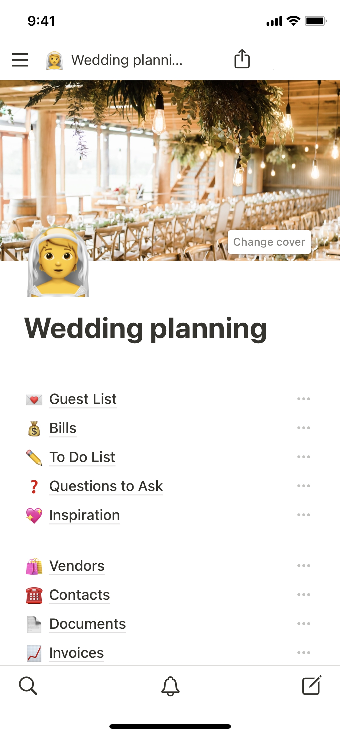 Best Weddings Templates From Notion Notion Marketplace