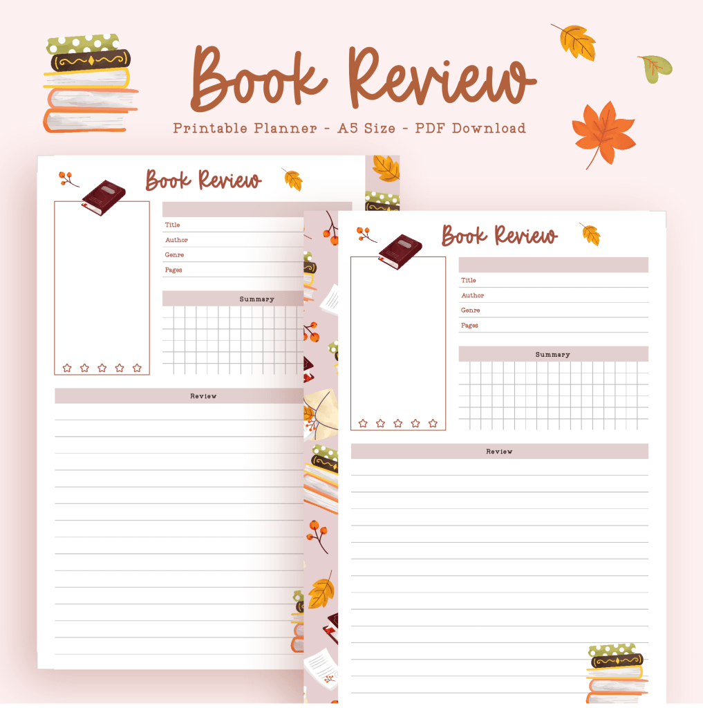 Book Review Cozy Fall Planify Pro