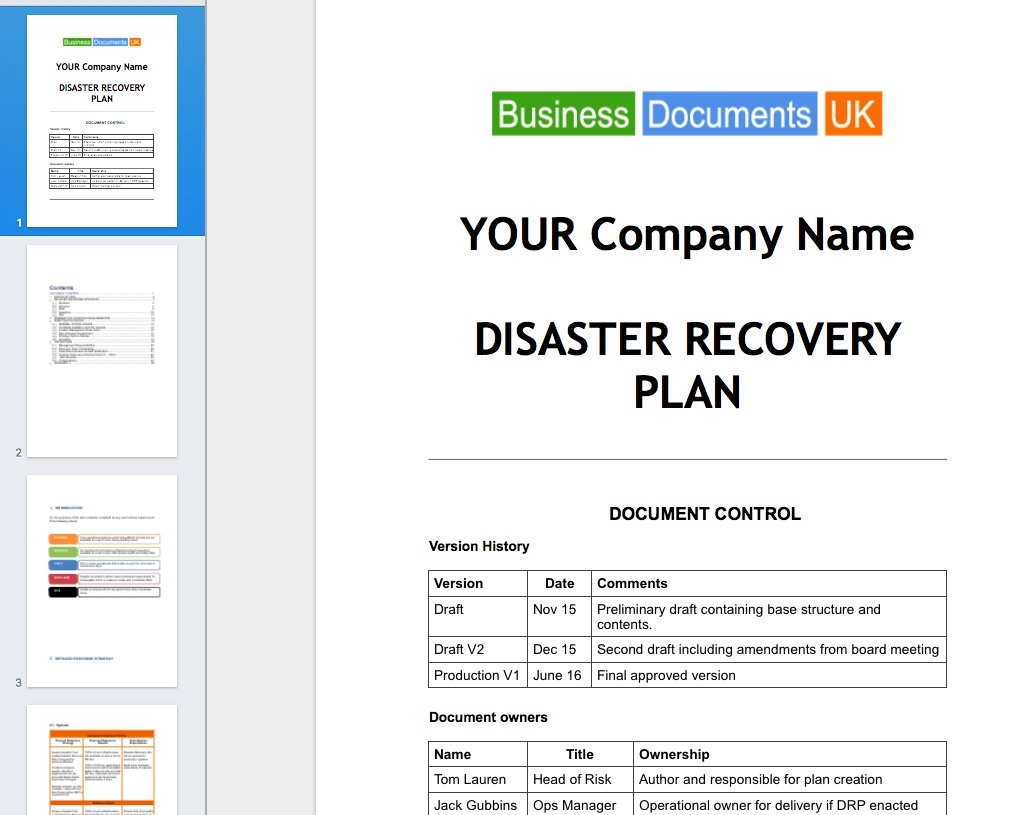 Business Documents On X 