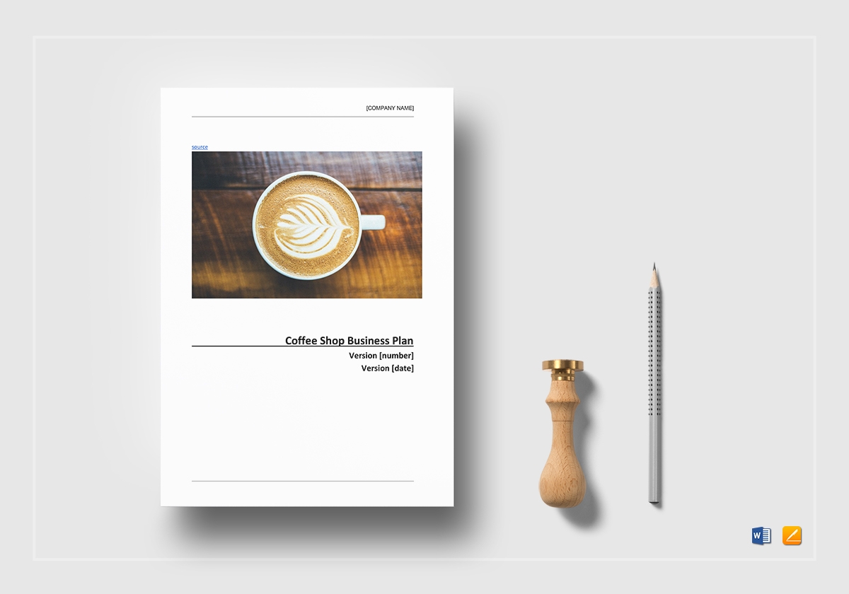 Coffee Shop Business Plan Template In Word Google Docs Apple Pages