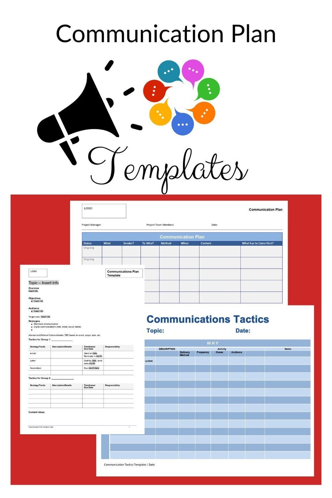 Template Communication Plan