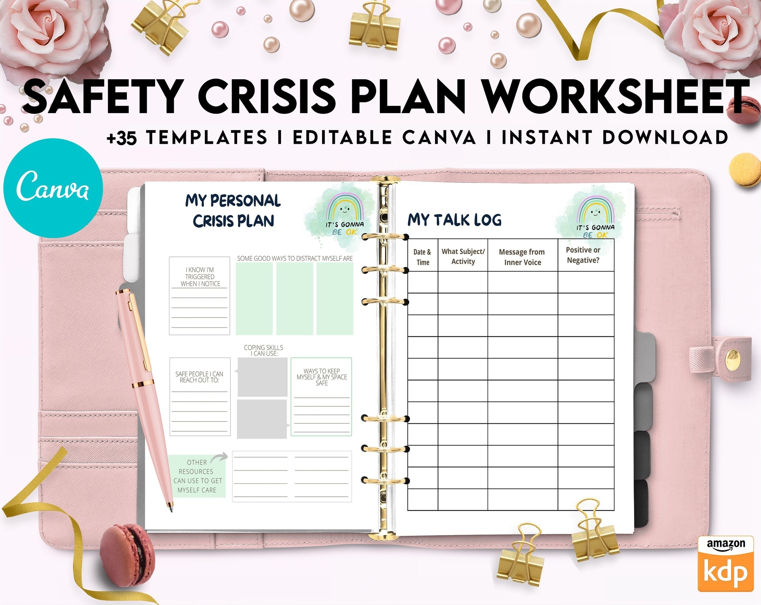 Safety Plan Template Therapist Aid