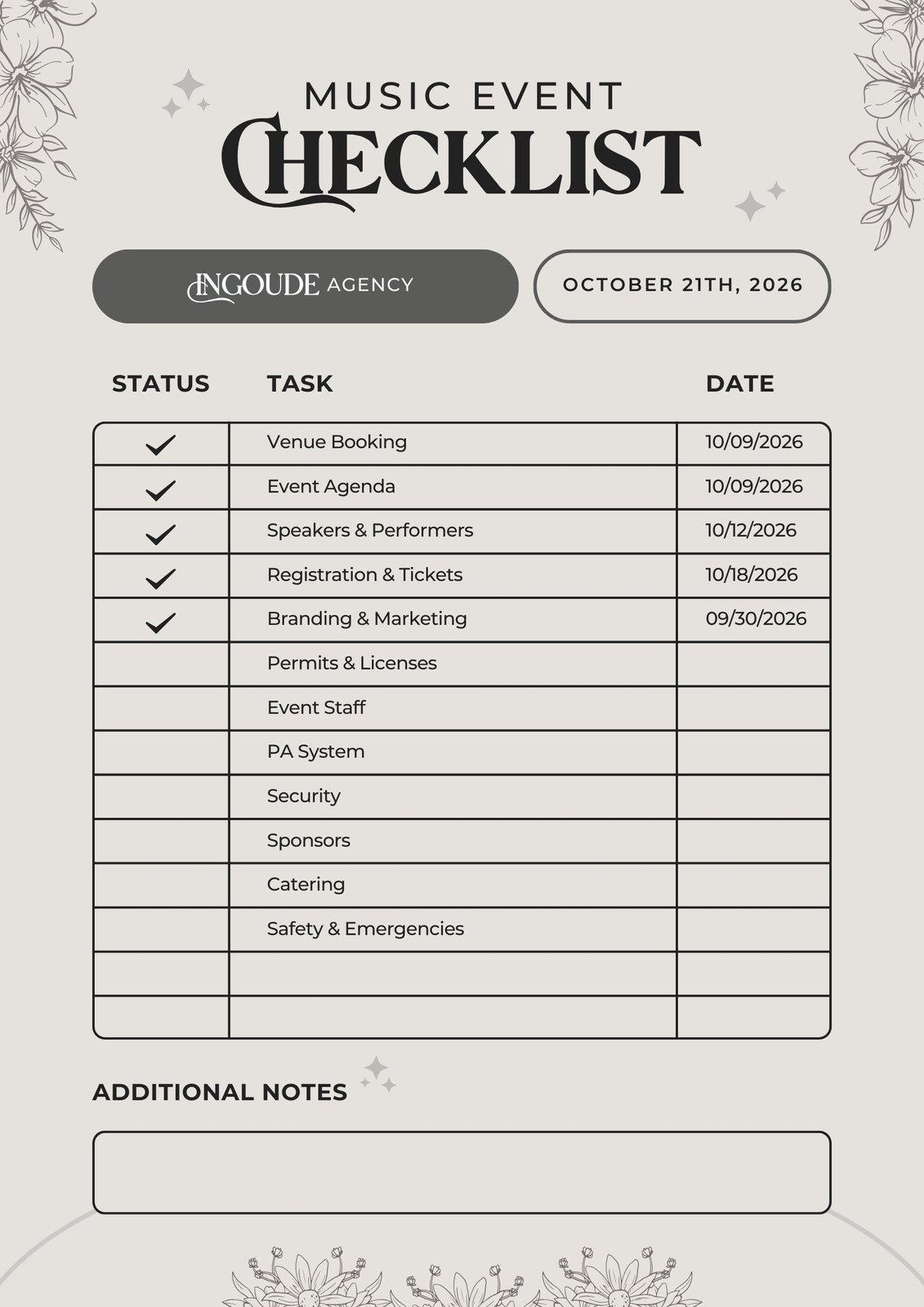 Customize 24 Event Checklist Templates Online Canva