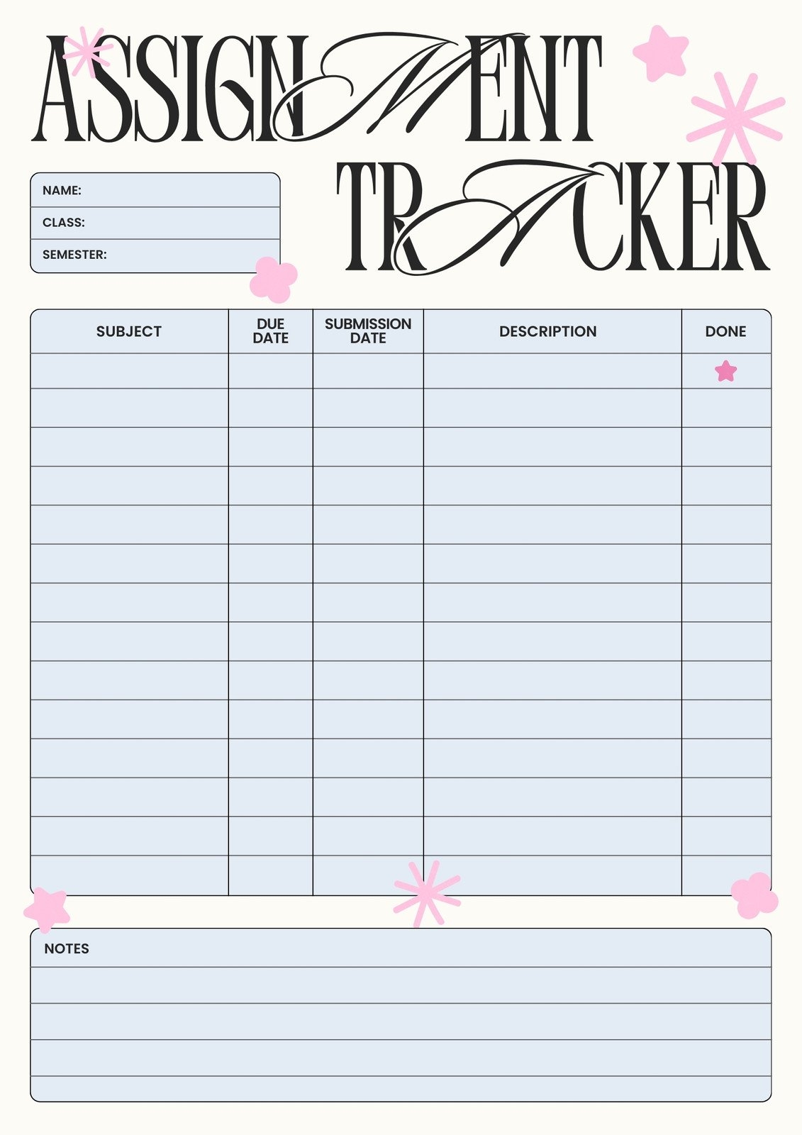 Customize 508 Student Planner Templates Online Canva