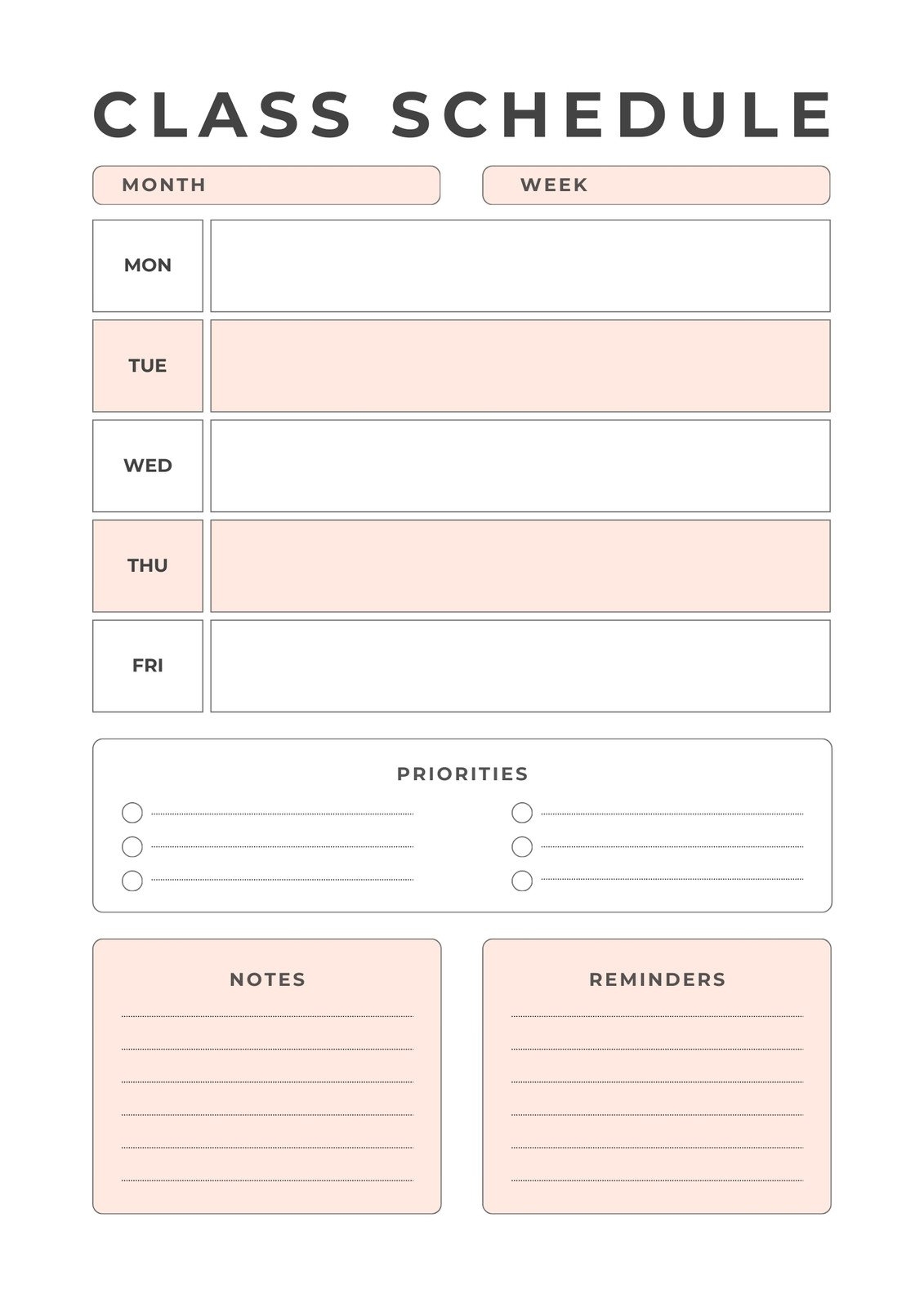 Customize 508 Student Planner Templates Online Canva