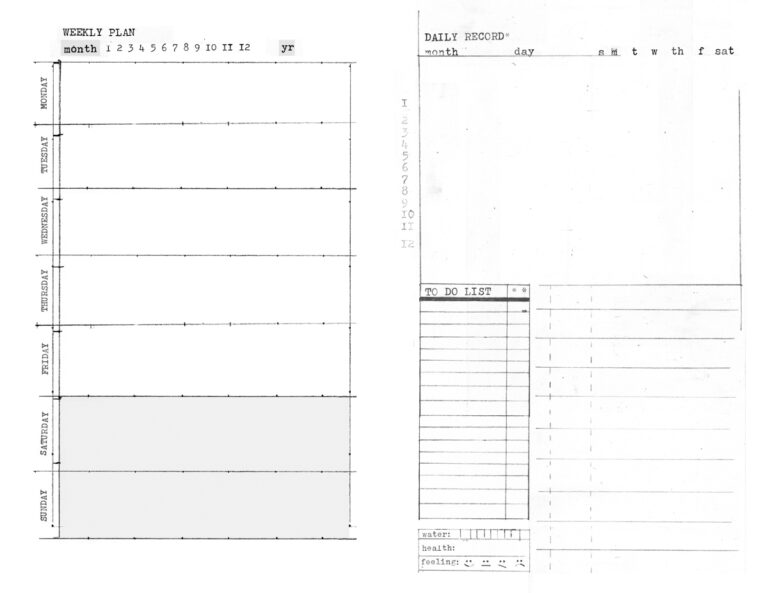 Day Week Month 5 5 X 8 5 Templates Amanda Hawkins Ahhh DesignAmanda Hawkins Ahhh Design