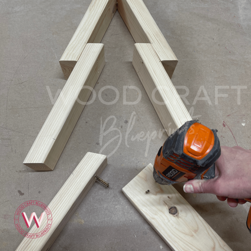 DIY Wood Christmas Tree Plans With 2x4s