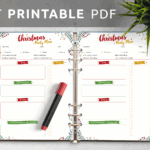 Download Printable Christmas Party Plan PDF