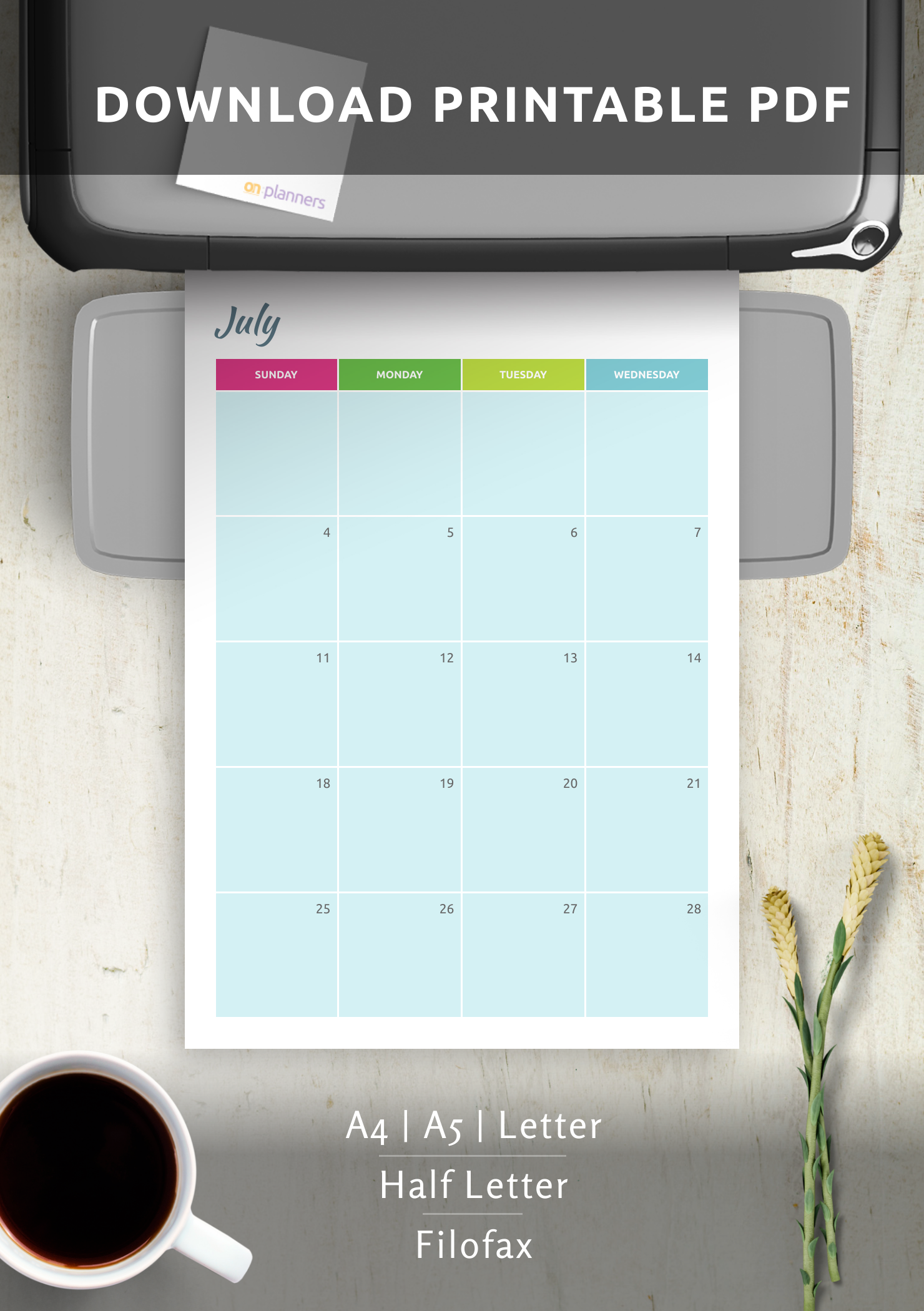 5x8 Printable Planning Templates Pdf