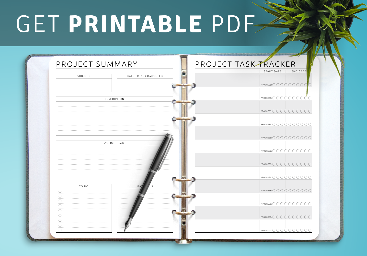 Download Printable Project Planning Original Style PDF