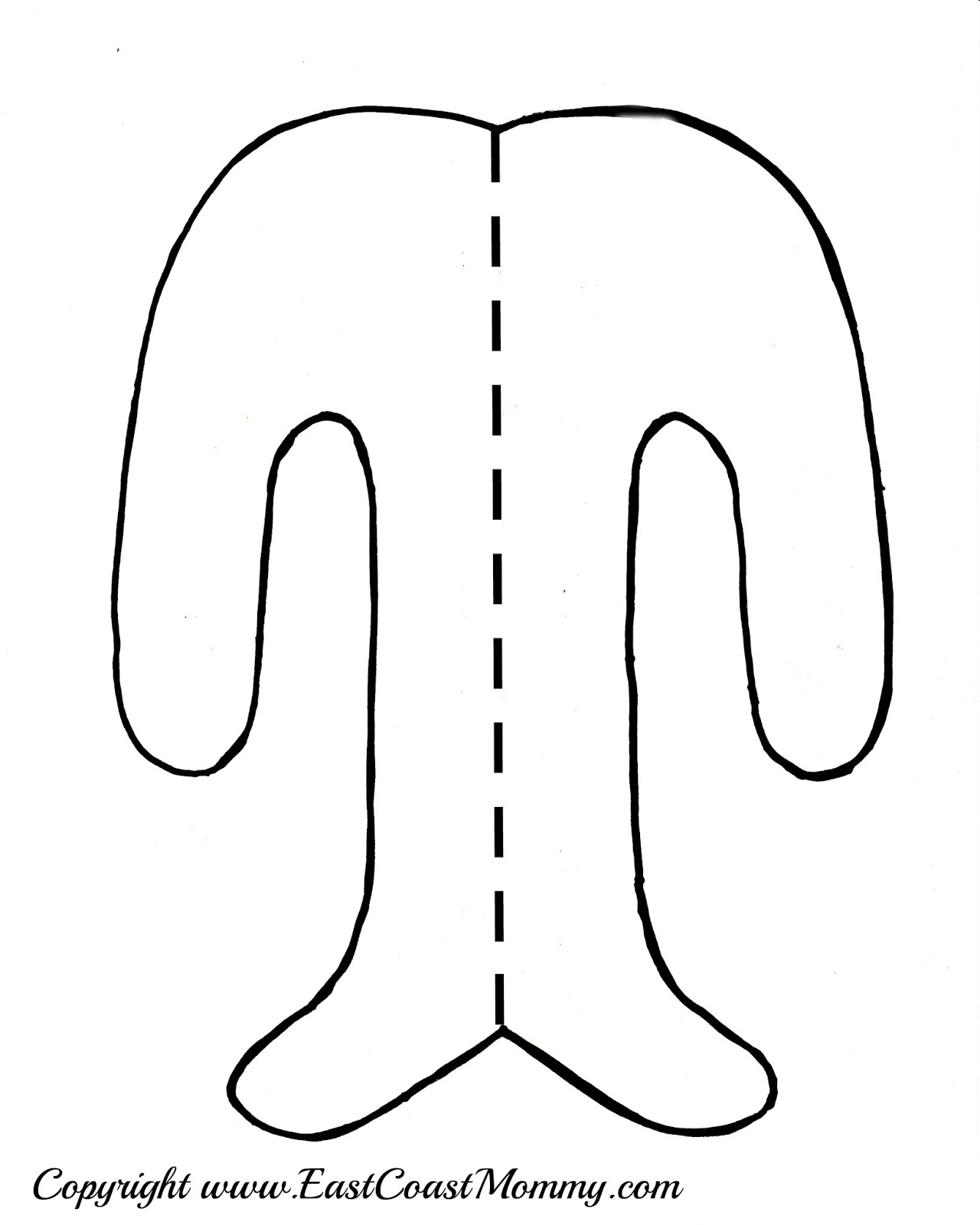Plane Template Printable