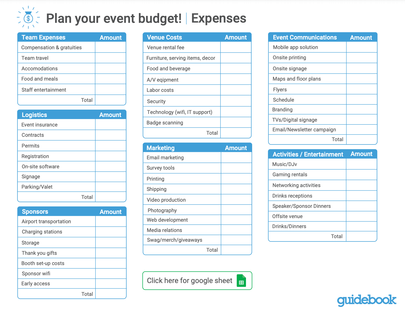 Event Budget Templates That Make Planning Easier