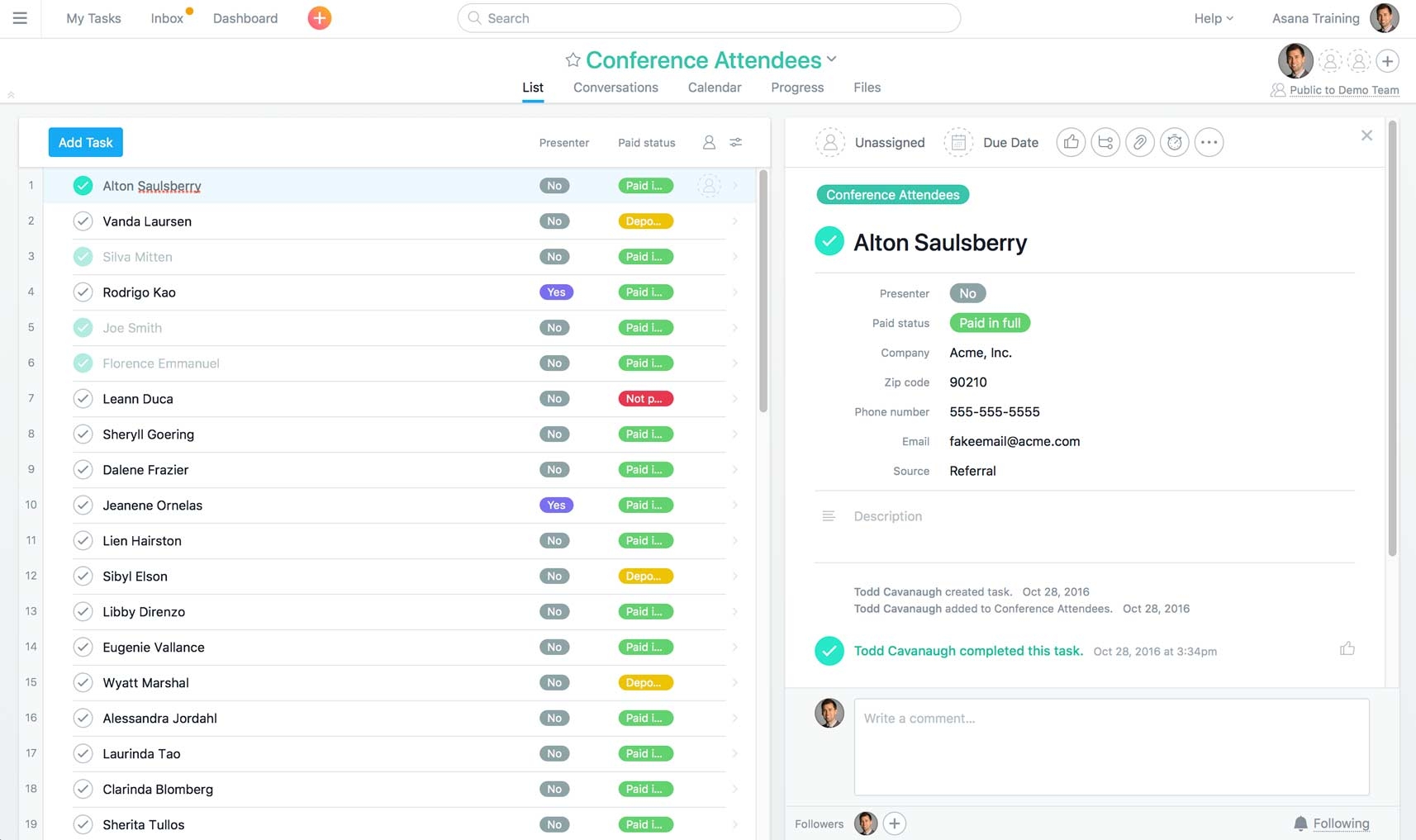 Event Planning With Asana Project Management Pros 