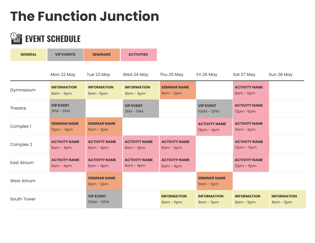 Event Project Timeline Infographic Template Venngage
