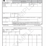 FAA Form 7233 1 Flight Plan