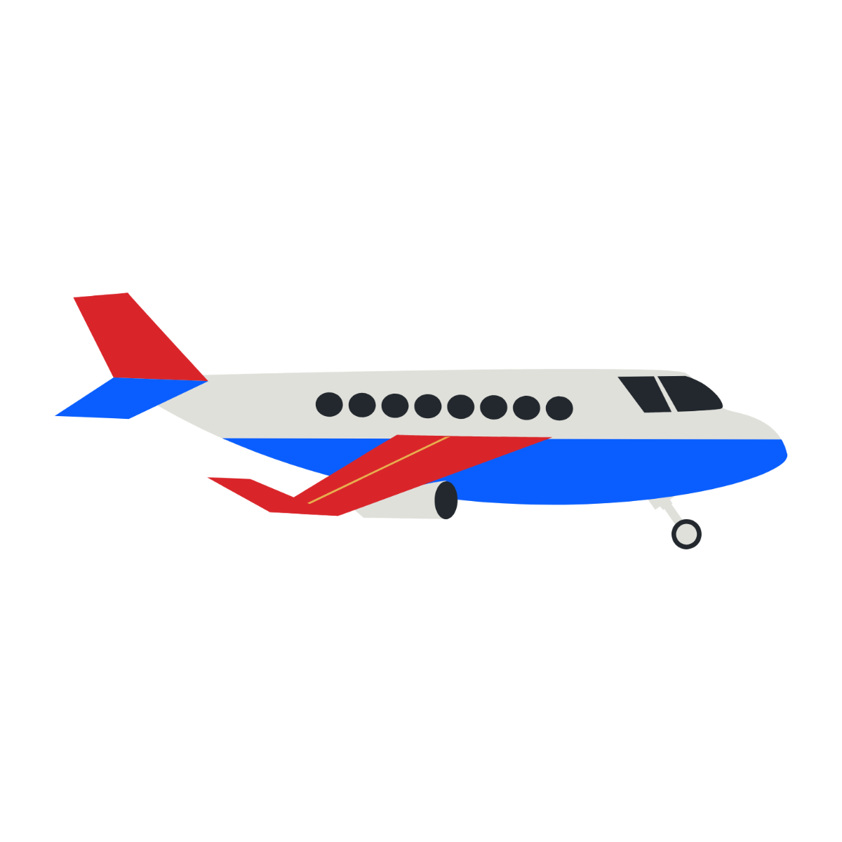 Free Airplane Cut Out Template To Edit Online