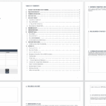 Free Business Continuity Plan Templates Smartsheet