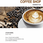 Free Coffee Shop Business Plan Template For 2025
