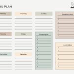 Free Customizable Meal Planner Menu Templates Canva