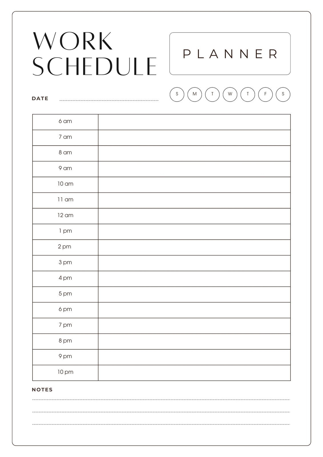 Free Daily Planner Templates To Customize Canva