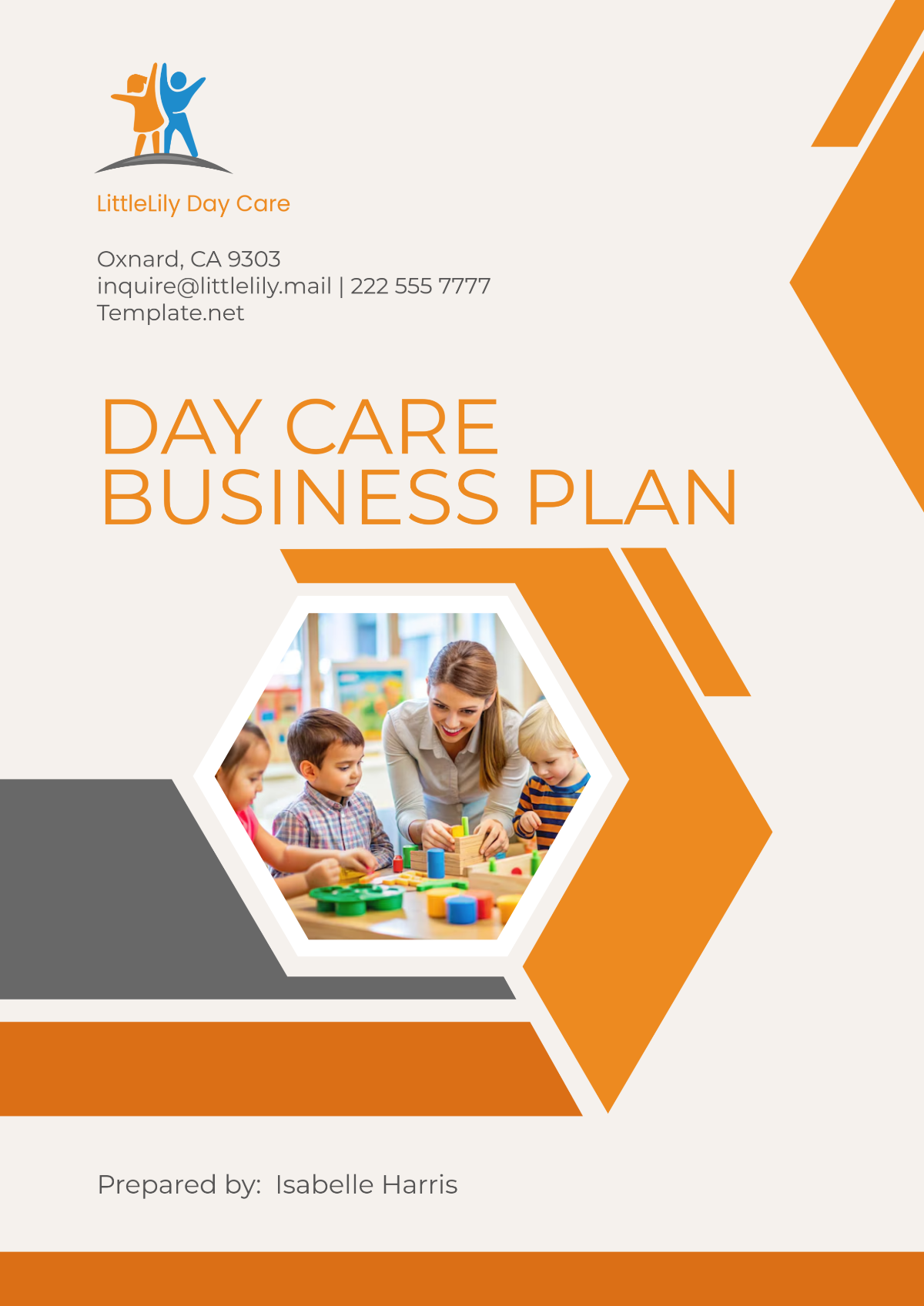Free Daycare Business Plan Templates Editable And Printable