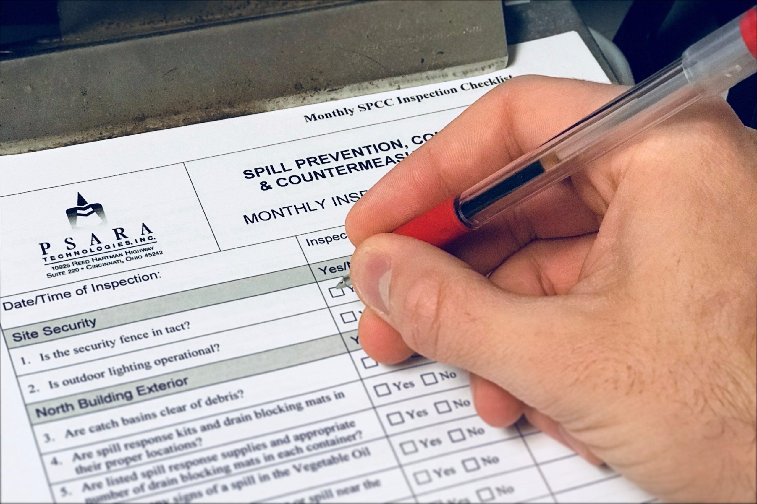 Free Download SPCC Inspection Checklist SolutionsTRAK