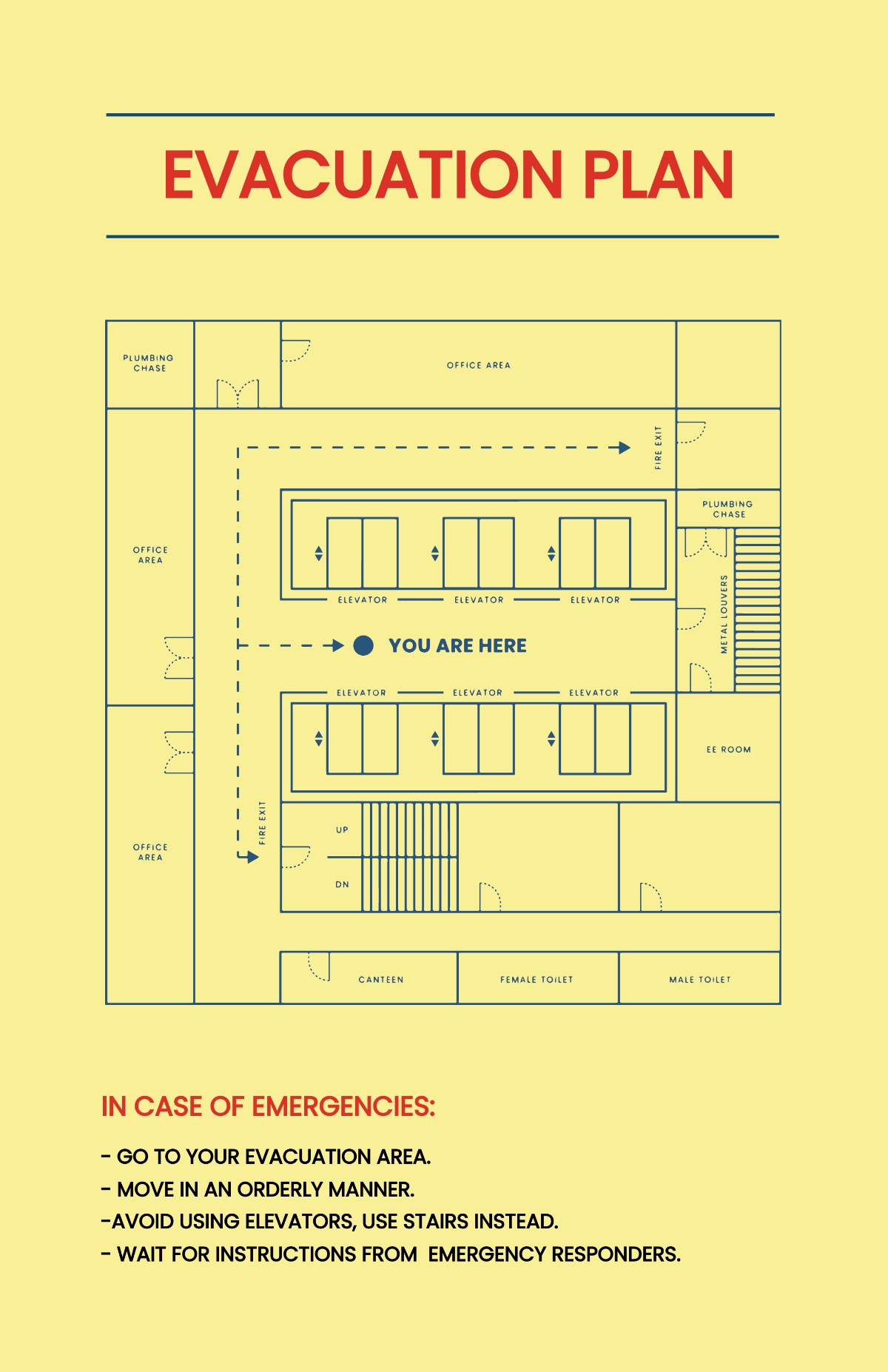 Free Evacuation Templates To Edit Online