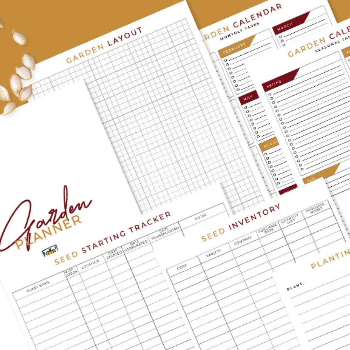 Free Garden Planner Printable For Ultimate Success Simplify 