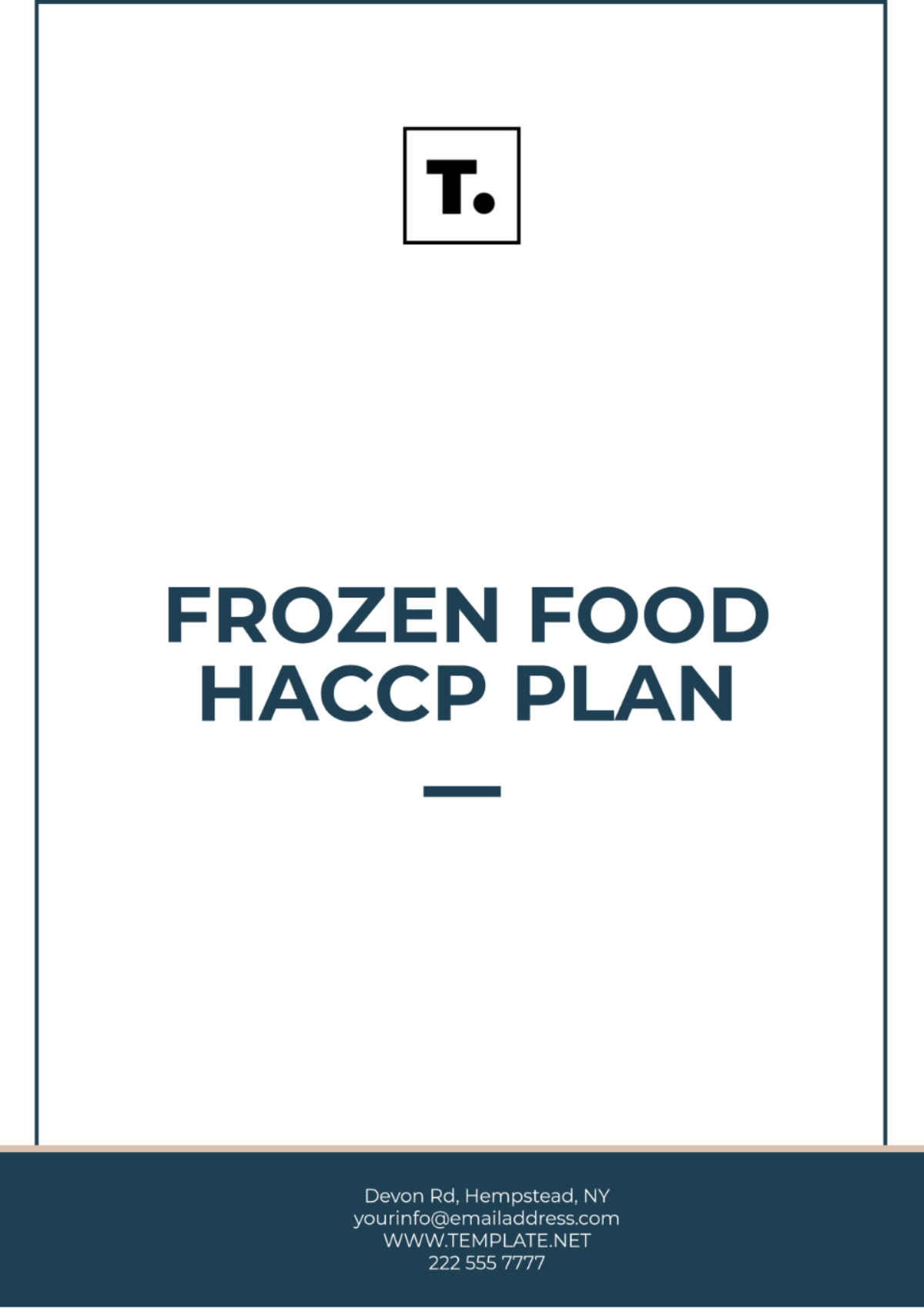 Free HACCP Plan Templates Editable And Printable